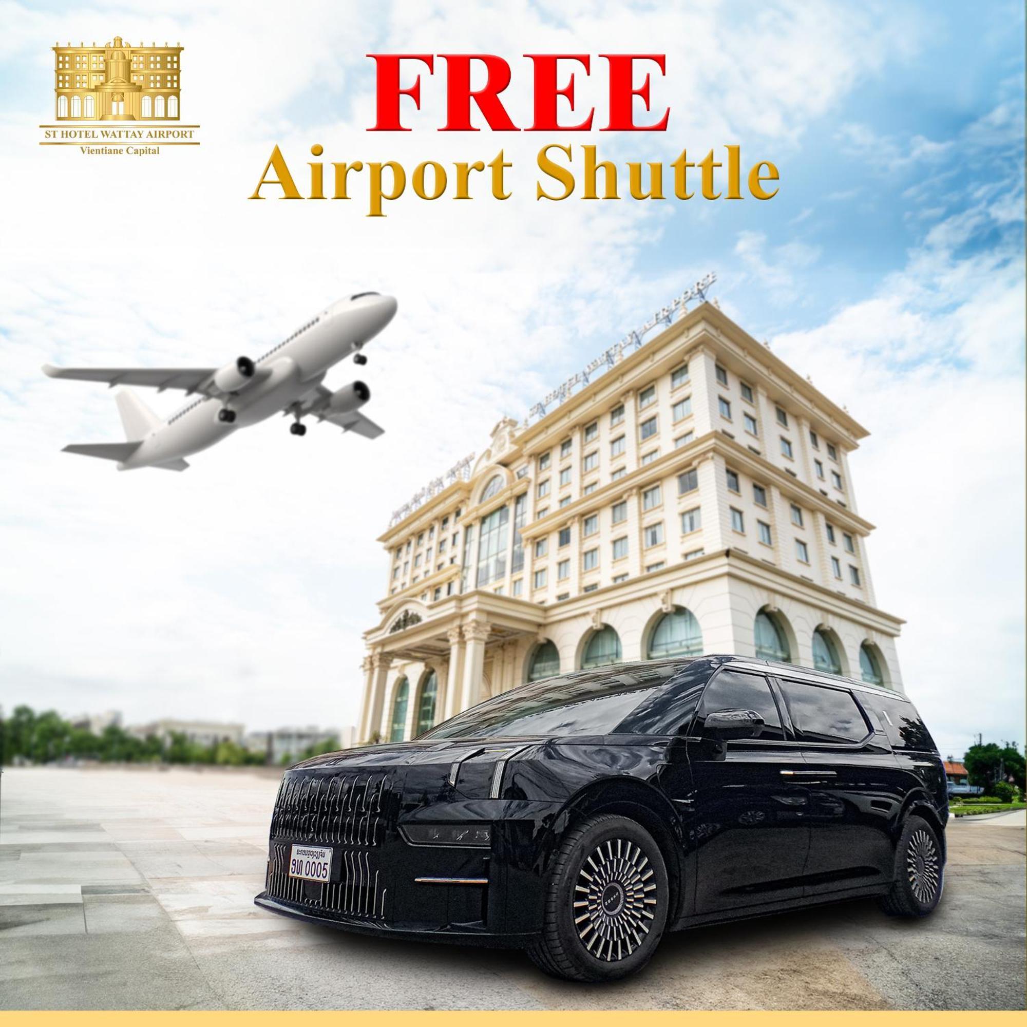 St Hotel Wattay Airport Wientian Zewnętrze zdjęcie